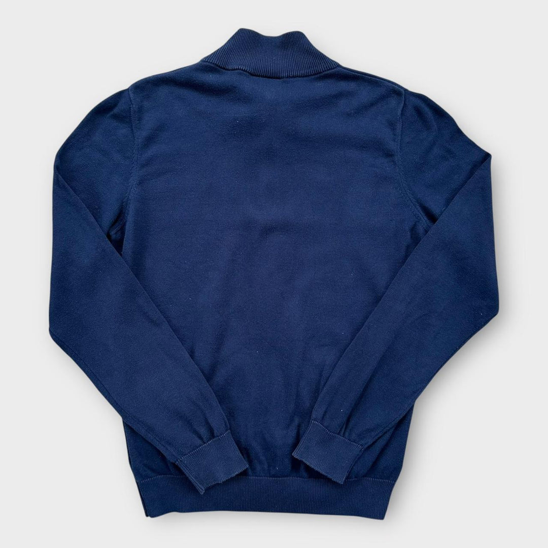 Pulover Lacoste din tricot cu fermoar - mediu