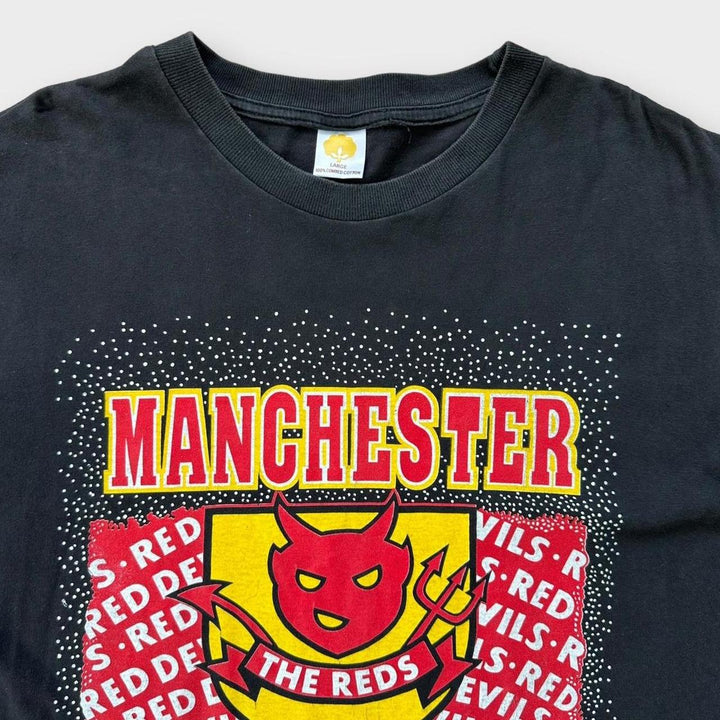 Top pentru fani fotbal Manchester United - mare (se potrivește XL)