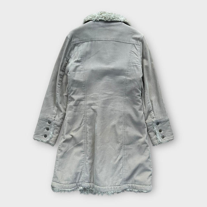 Jachetă afgană DKNY blugi - medie pentru femei