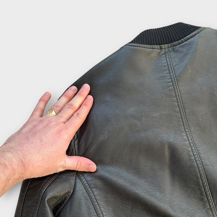 Geaca de piele Porter si Ash - mica