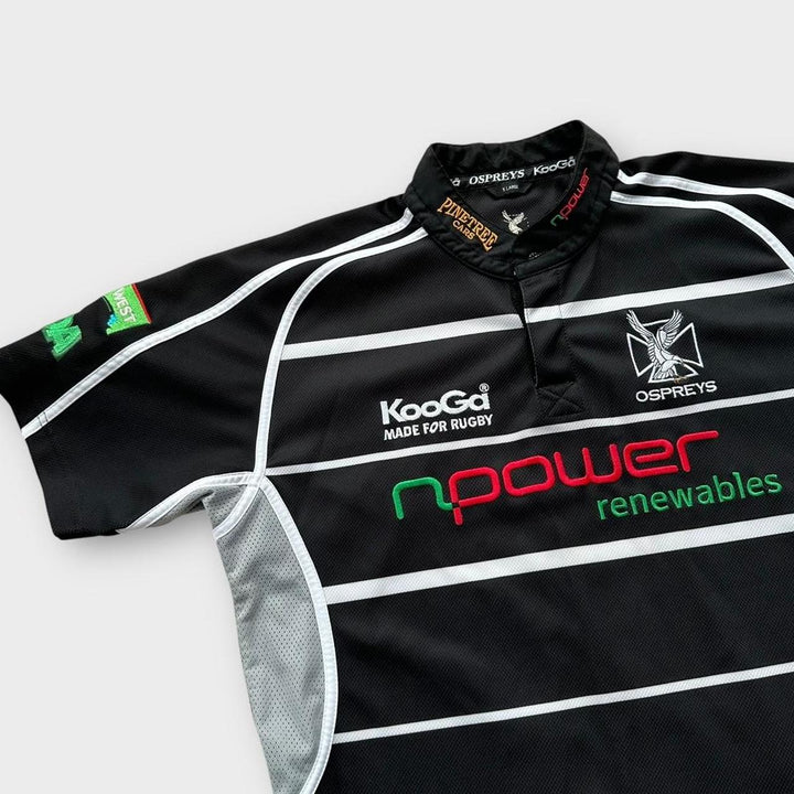 Top de rugby Vintage Ospreys - XL