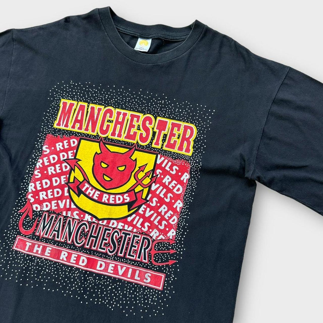 Top pentru fani fotbal Manchester United - mare (se potrivește XL)