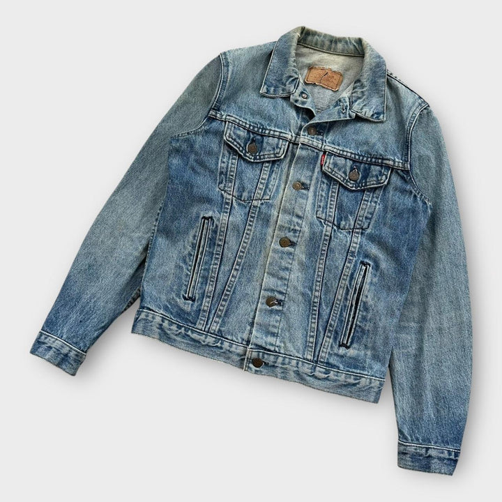 Jachetă vintage Levi’s denim - medie pentru femei