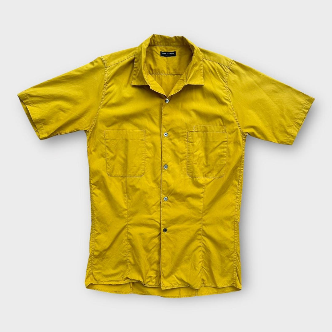 Cămașă vintage Comme des Garçons homme plus cu nasturi - mică (verificați dimensiunile)