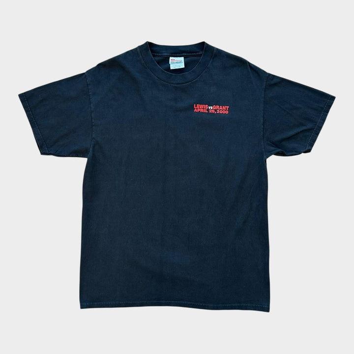 Tricou grafic de box vintage Lewis bs Grant - mare