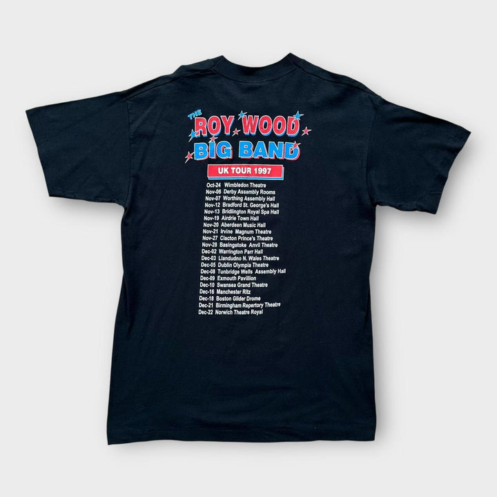 Tricou cu bandă vintage Roy Wood - mediu