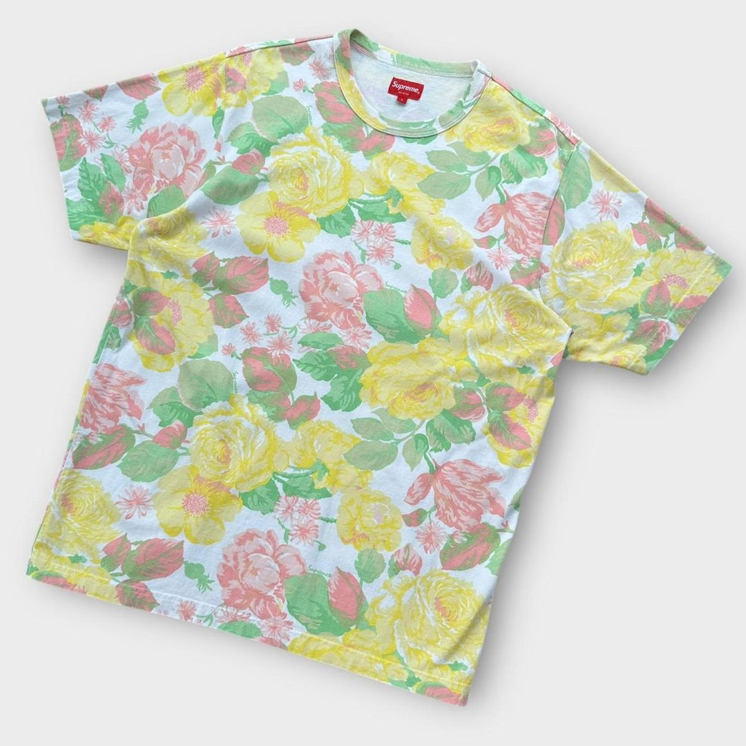 Tricou grafic Supreme Flowers - mare
