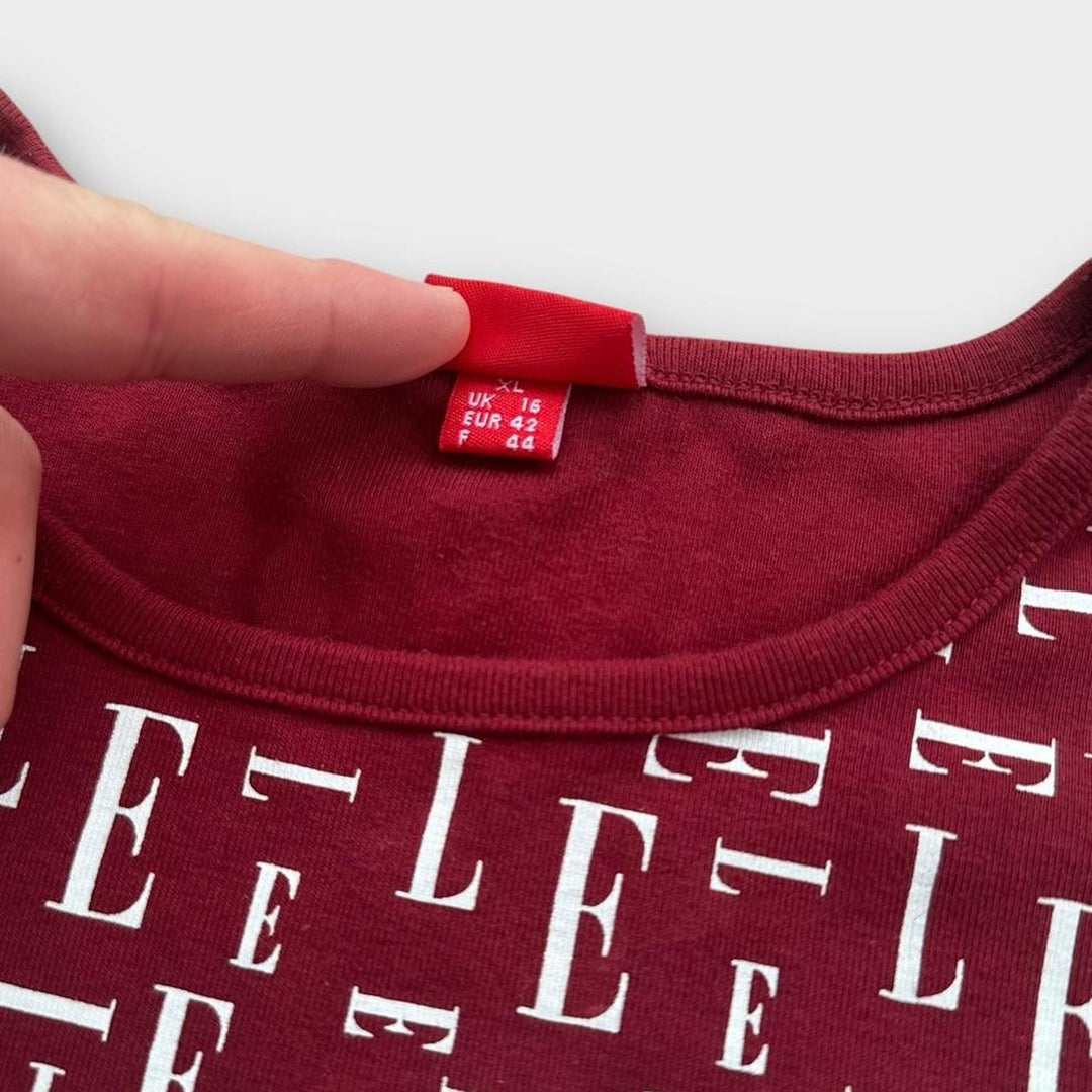 Top Elle vintage Y2K - XL pentru femei