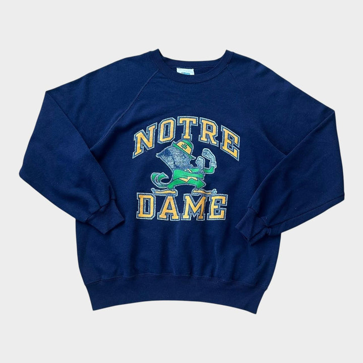 Hanorac vintage de campion Notre Dame anilor 80 - XL