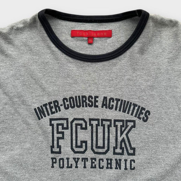 Vintage French Connection FCUK slogan tee - women’s XL