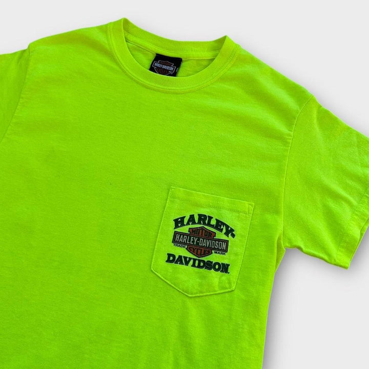 Tricou de buzunar Harley Davidson - mic