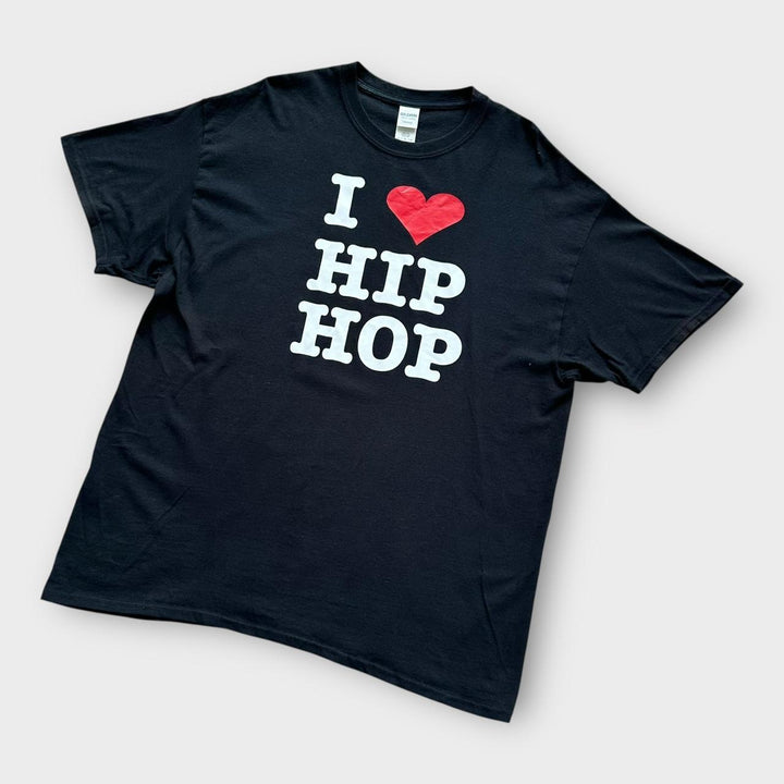 Tricou hip-hop cu inimă - XL