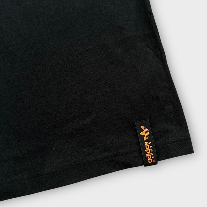 Tricou vintage Adidas Safety spell out - XL