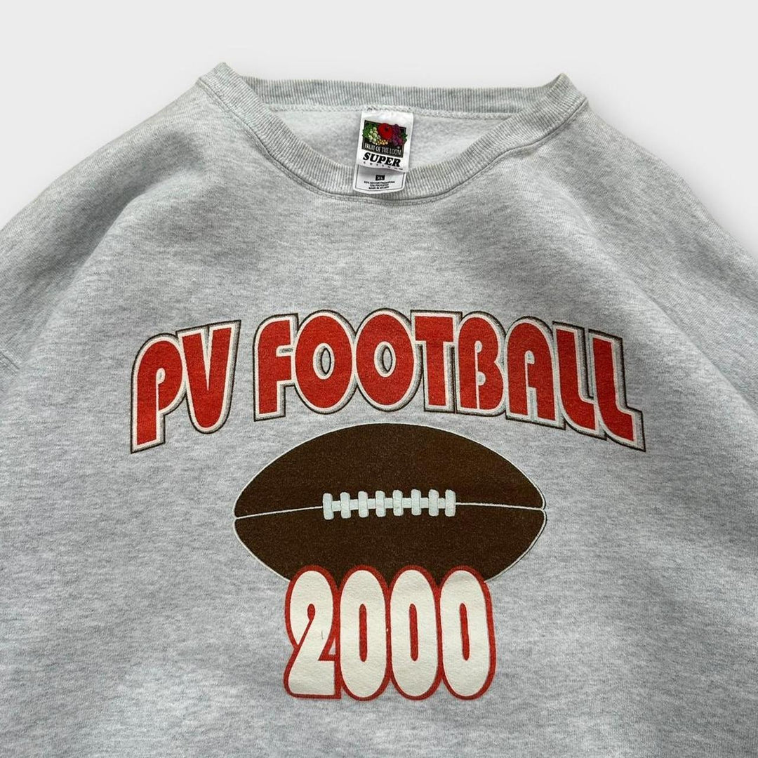 Hanorac grafic fotbal american vintage - XL