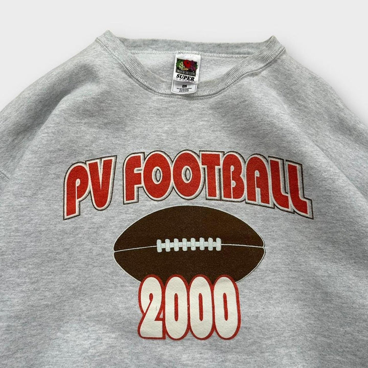 Hanorac grafic fotbal american vintage - XL