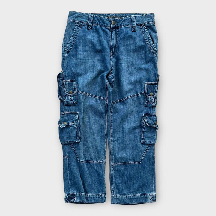 Pantaloni cargo Ralph Lauren cu picioare largi - damă 10