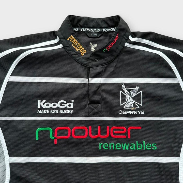 Top de rugby Vintage Ospreys - XL