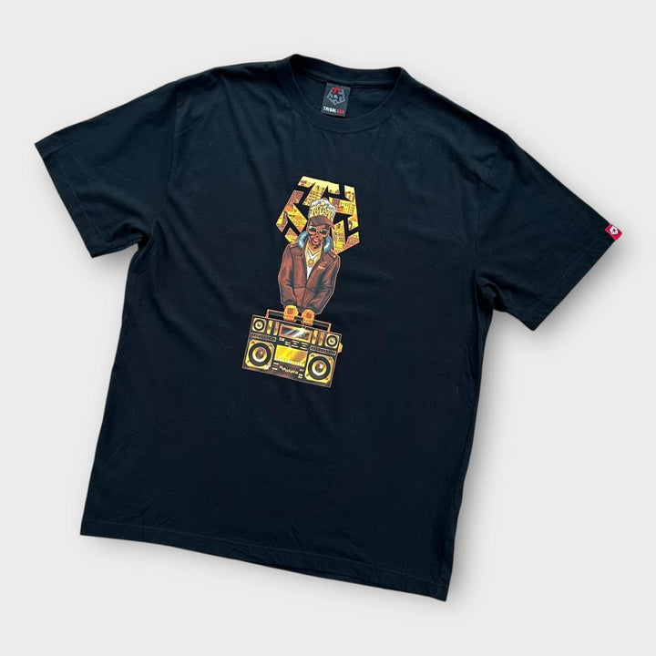 Tricou grafic Y2K hip-hop Tribal - XL