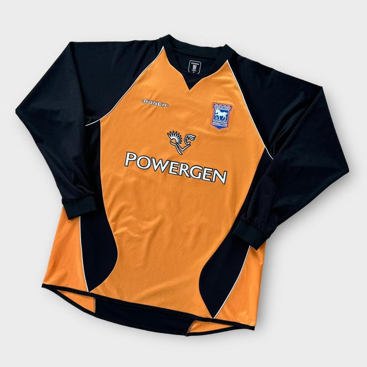 Tricou de fotbal al orașului Ipswich 2003/04 Top de portar - XL