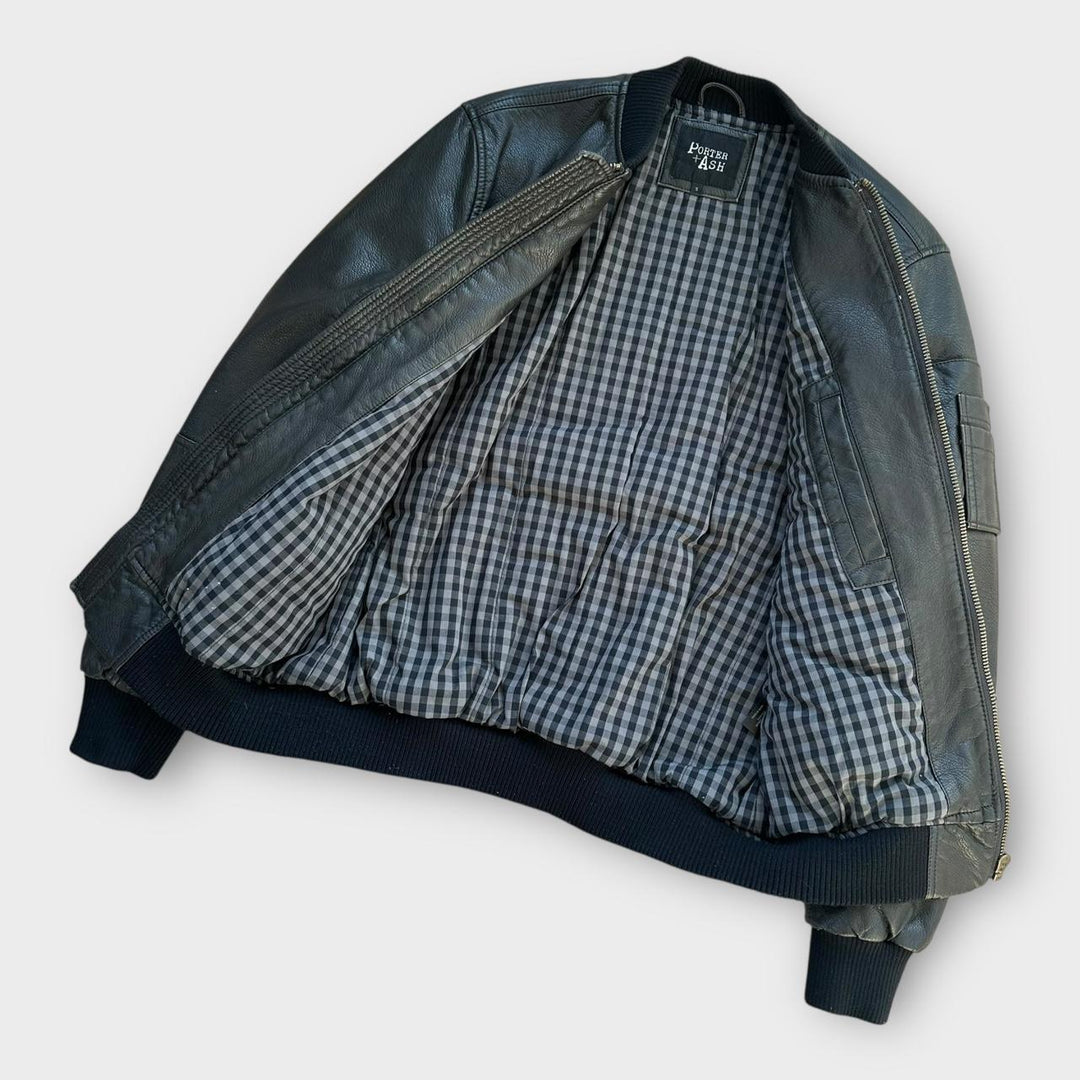 Geaca de piele Porter si Ash - mica