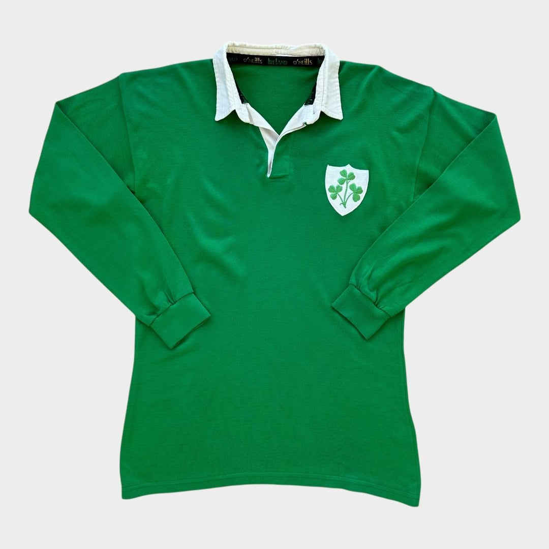 Top de rugby vintage Irlanda - mare
