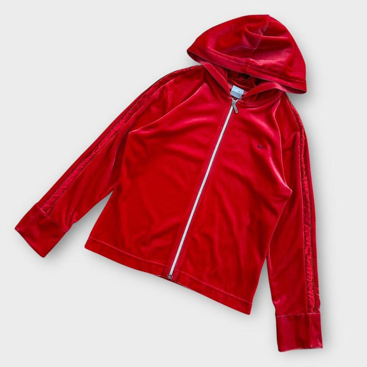 Hanorac din velur Nike - mare pentru femei