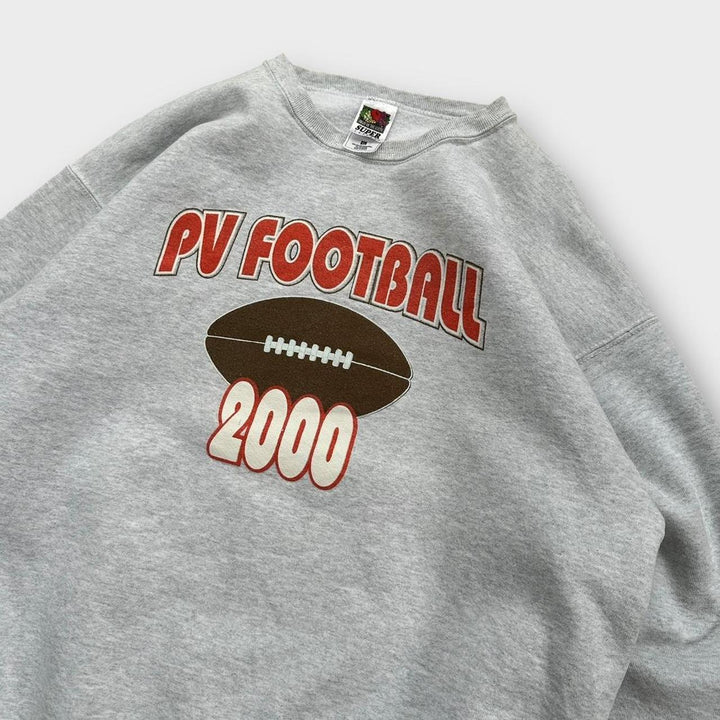 Hanorac grafic fotbal american vintage - XL