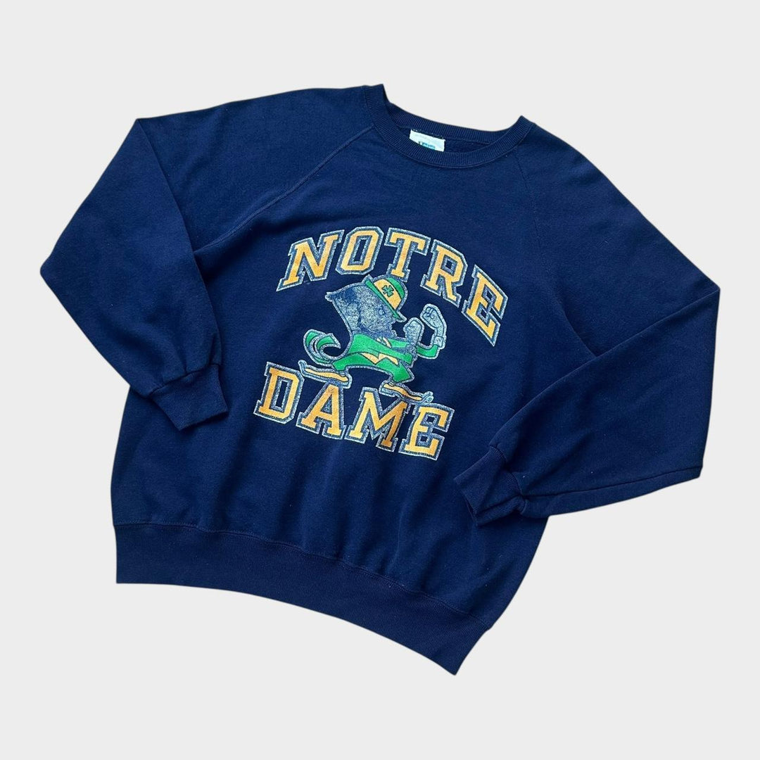 Hanorac vintage de campion Notre Dame anilor 80 - XL