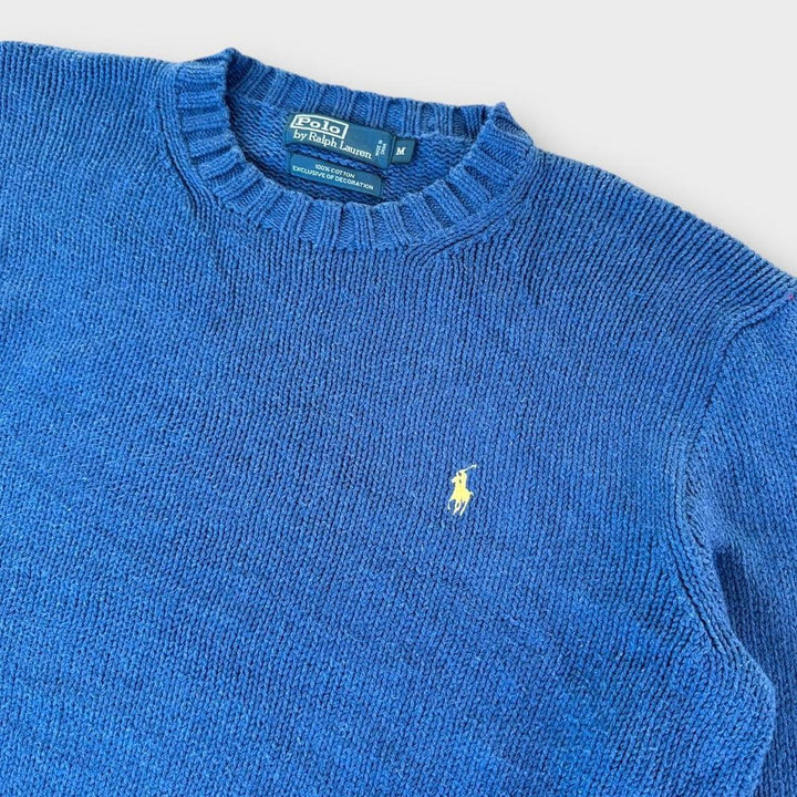 Pulover din tricot Polo Ralph Lauren - mediu
