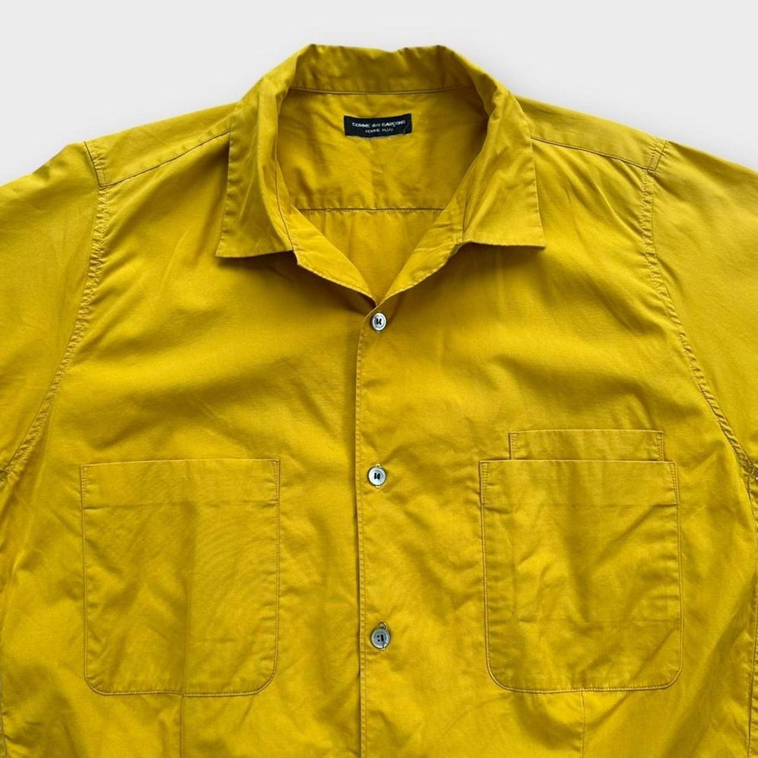 Cămașă vintage Comme des Garçons homme plus cu nasturi - mică (verificați dimensiunile)