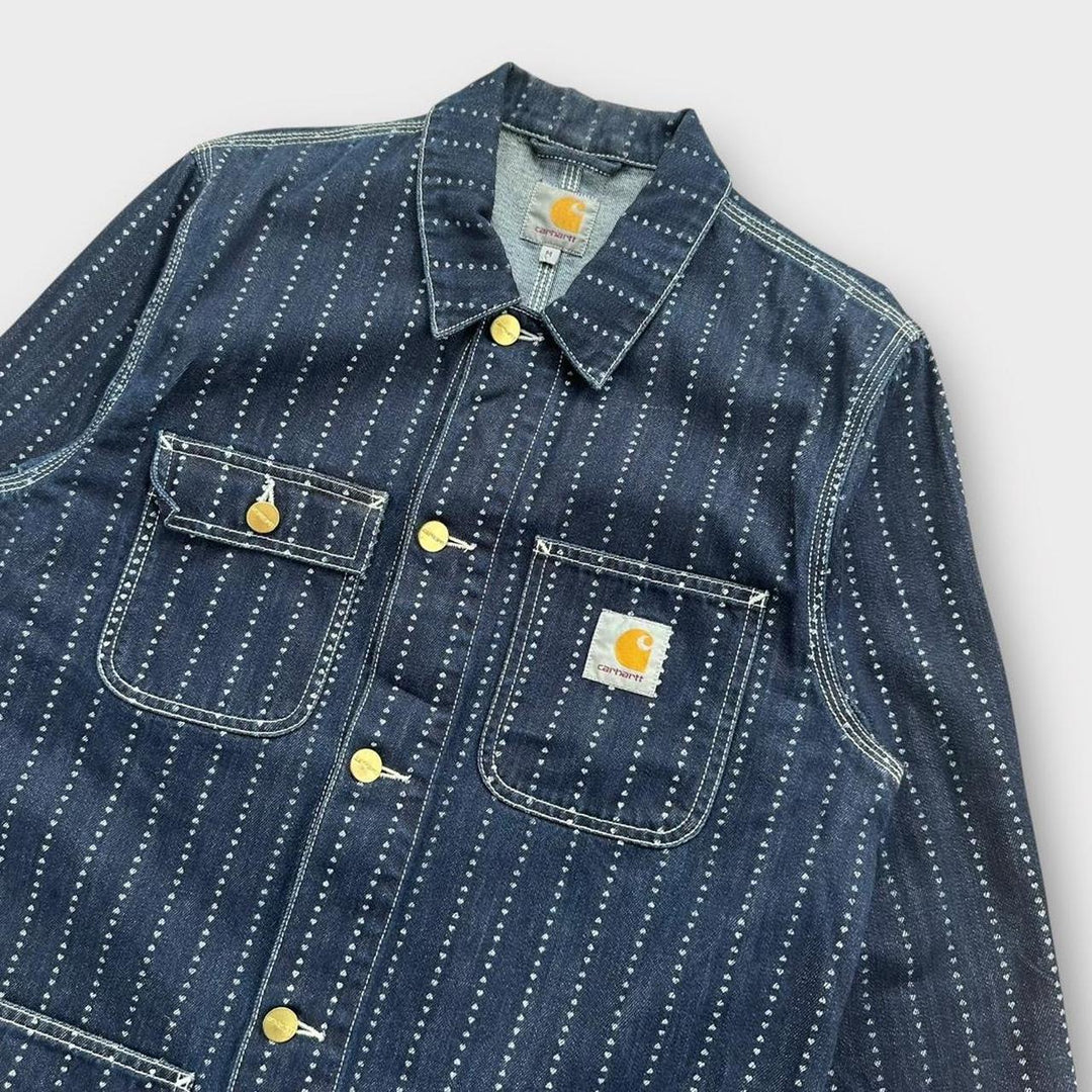 Jachetă Carhartt WIP chore - medie (se potrivește ca un mic)