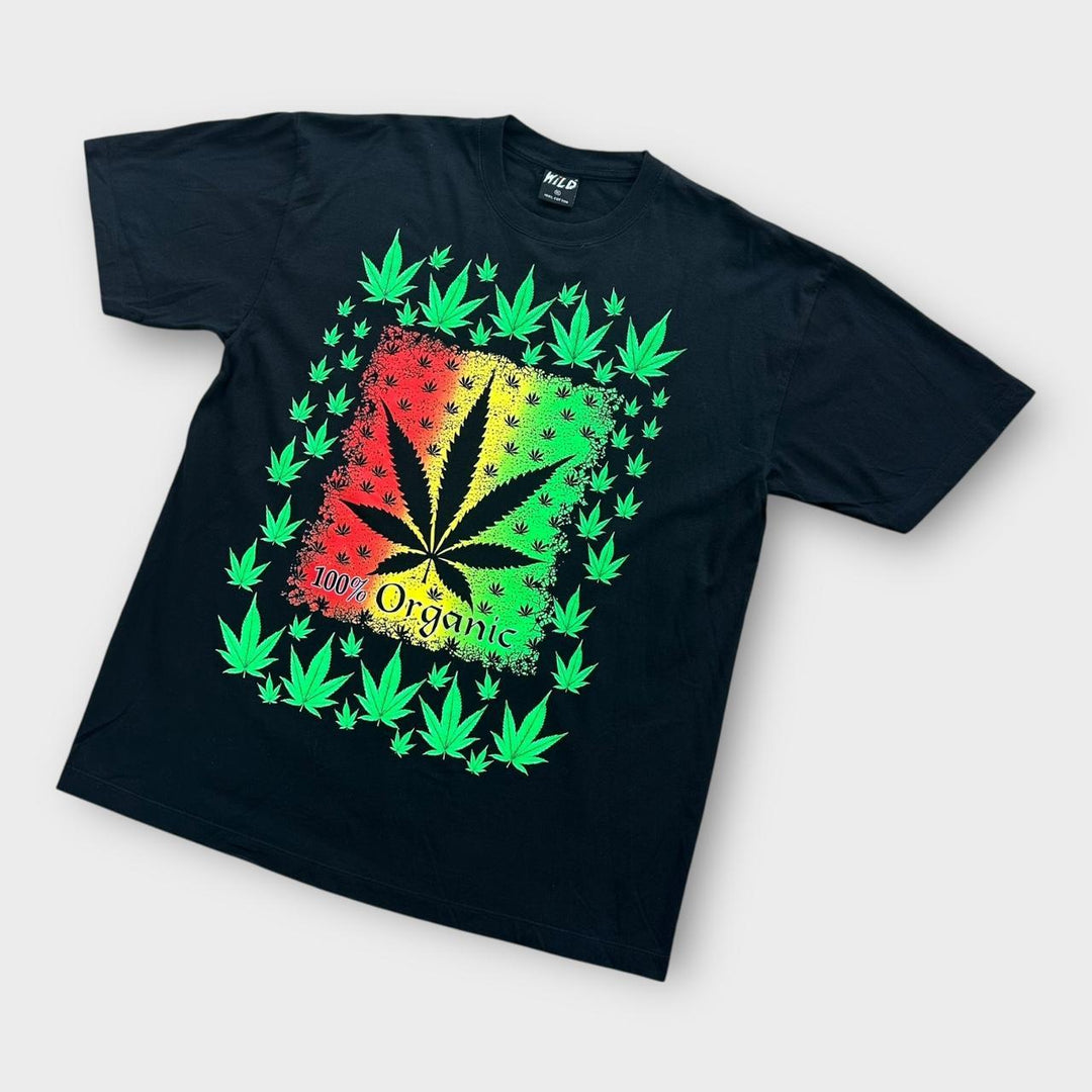Tricou grafic Weed - XL