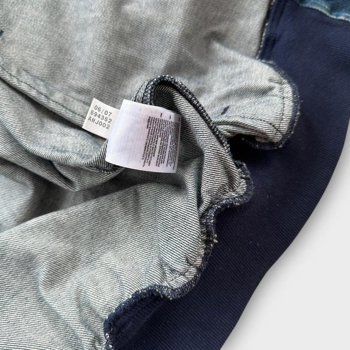 Bomber vintage Adidas din denim - mediu