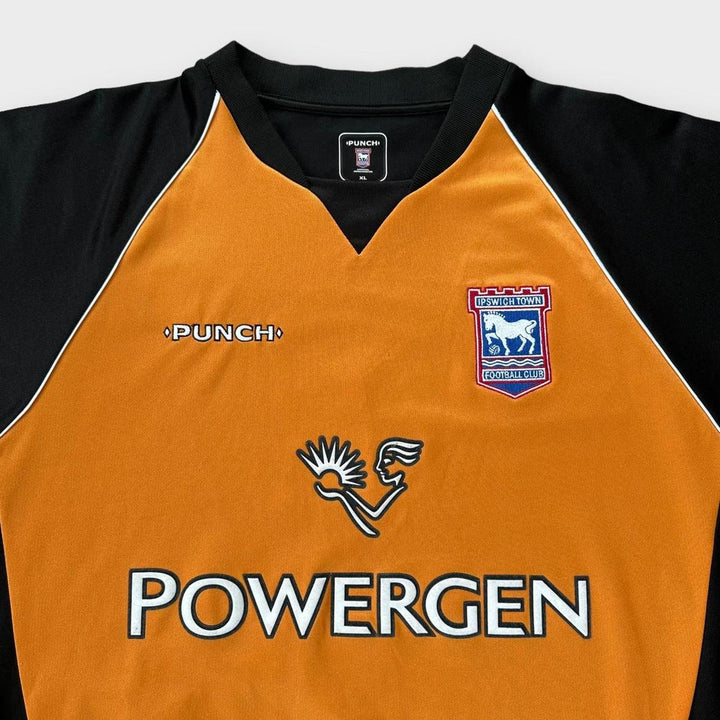 Tricou de fotbal al orașului Ipswich 2003/04 Top de portar - XL