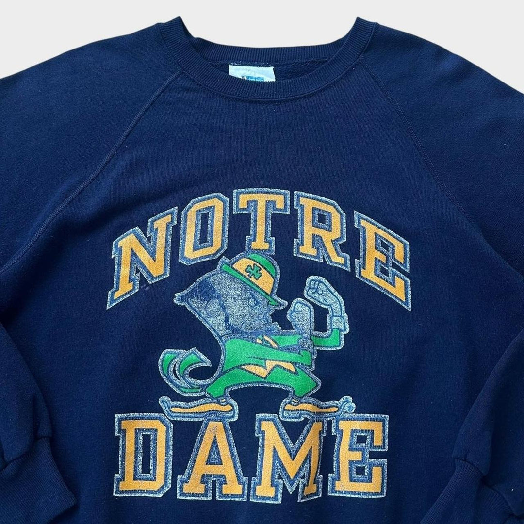 Hanorac vintage de campion Notre Dame anilor 80 - XL
