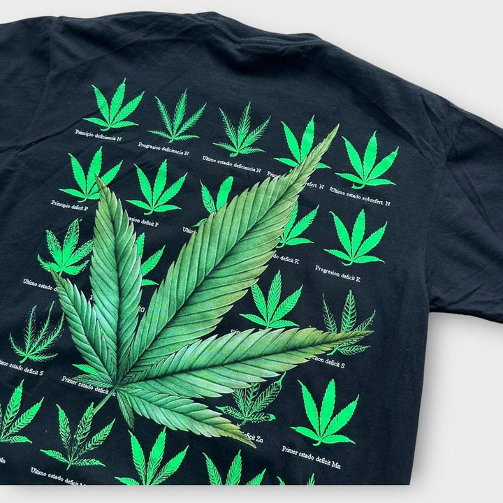 Tricou grafic Weed - mare
