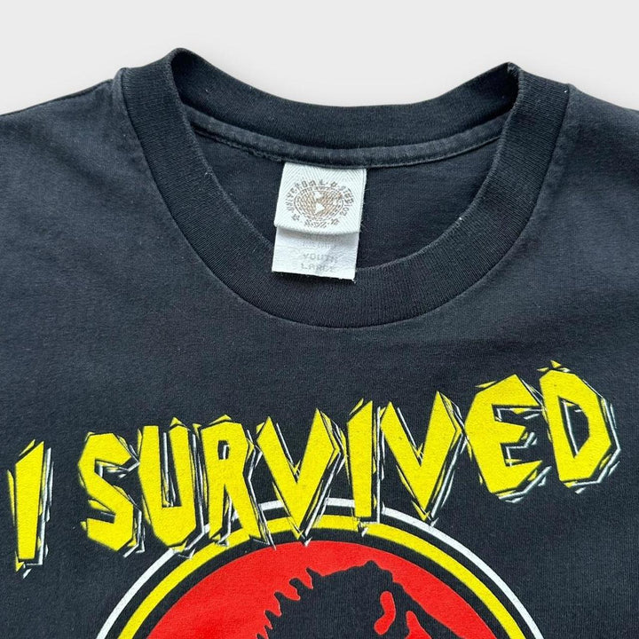 Tricou Jurassic Park Vintage - pentru tineret mare (femei mic)