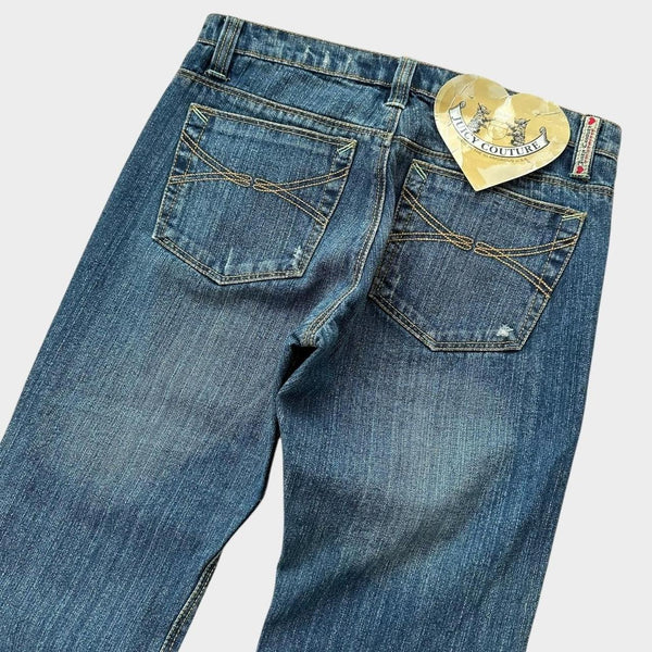 Blugi evazați pentru femei Juicy Couture - 28 inchi (măsoară ca 30 inci)