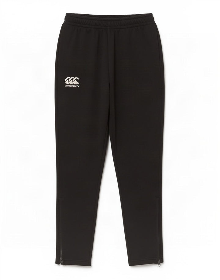 Pantaloni de trening Canterbury pentru baieti 11-12 ani poliester negru