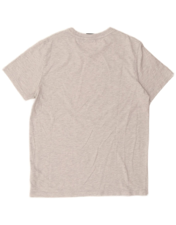 Tricou cu grafic Superdry pentru femei, UK 18 XL, bumbac cu pete gri