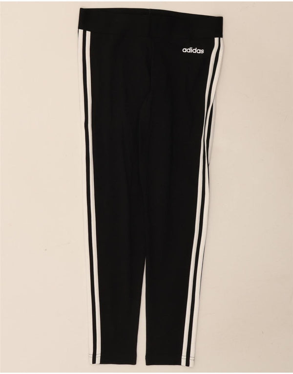 Leggings pentru femei Adidas UK 12/14 bumbac mediu negru