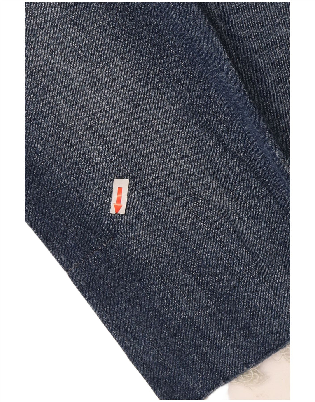 Blugi subțiri distressed pentru femei Superdry W28 L32 bumbac albastru