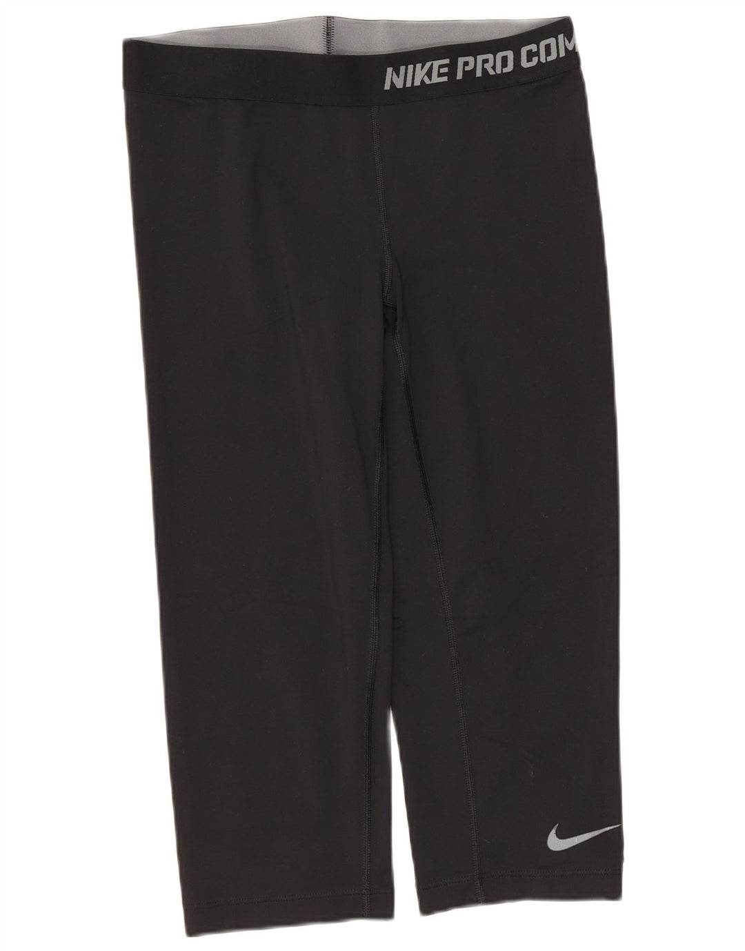 Leggings Nike Dri Fit Graphic Capri pentru femei UK 12 Medium Black