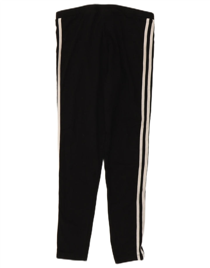 Leggings pentru femei Adidas UK 14, bumbac mediu negru