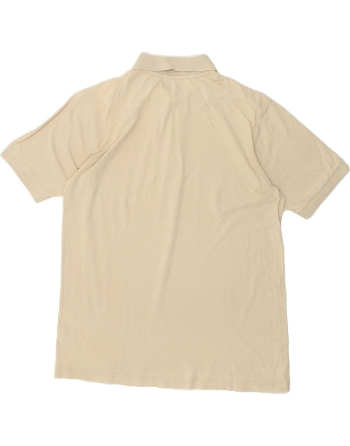 KAPPA Mens Polo Shirt Large Beige Cotton Vintage Kappa and Second-Hand Kappa from Messina Hembry 