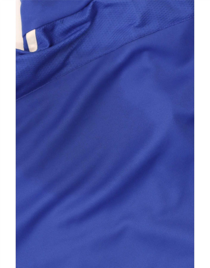 Jachetă de top pentru trening Climacool pentru bărbați Adidas, mare, albastru, poliester color bloc