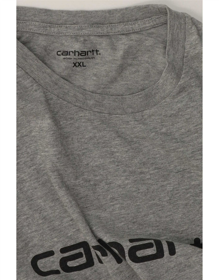 Tricou grafic pentru bărbați Carhartt Top 2XL gri