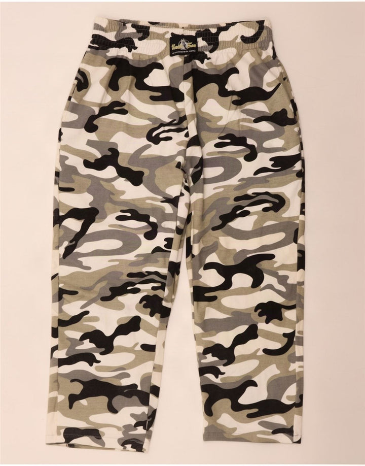 Pantaloni de trening pentru bărbați Uncle Sam Camuflaj multicolor XL