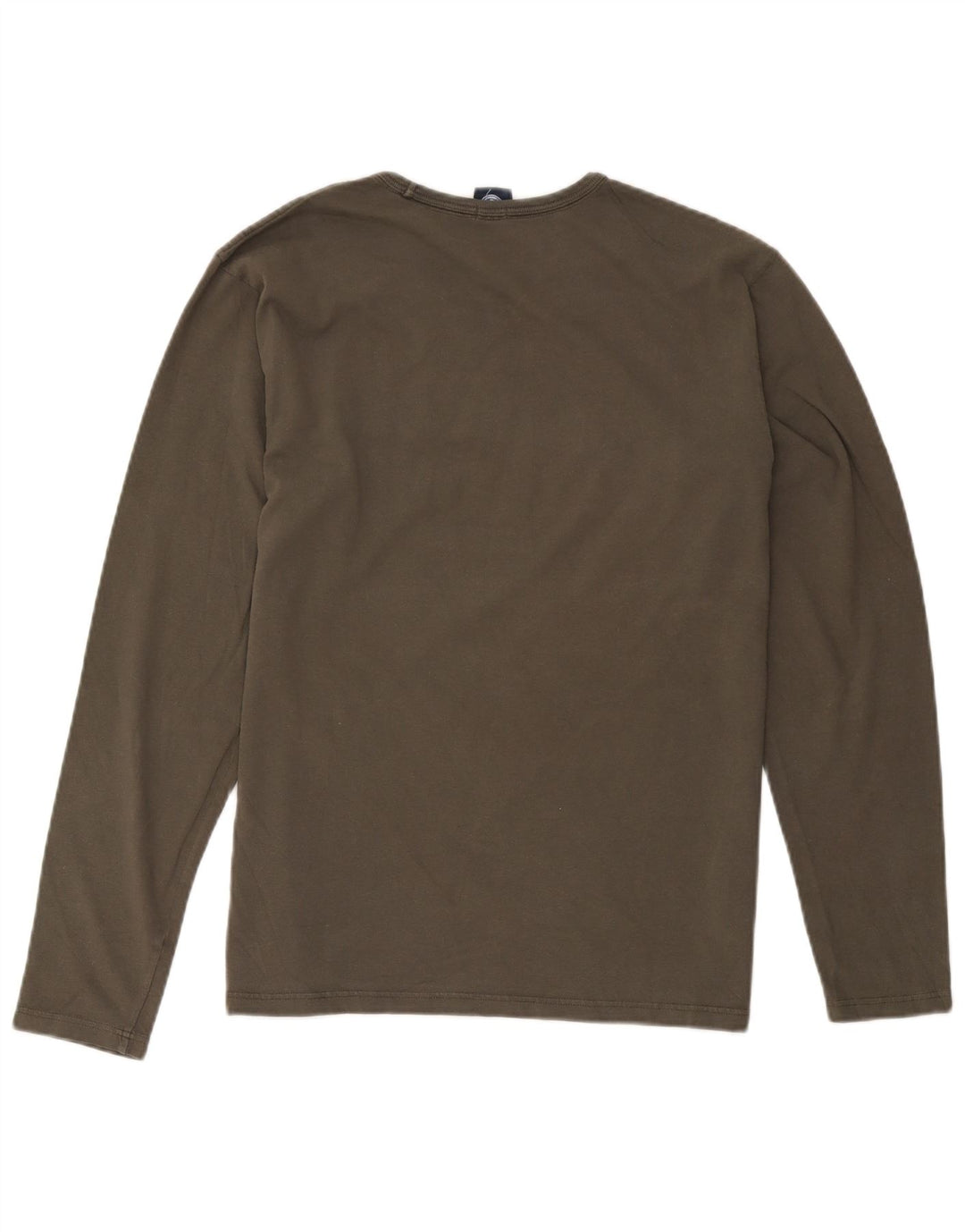 Tricou North Sails pentru bărbați, cu croială normală, cu mânecă lungă, bumbac kaki mediu