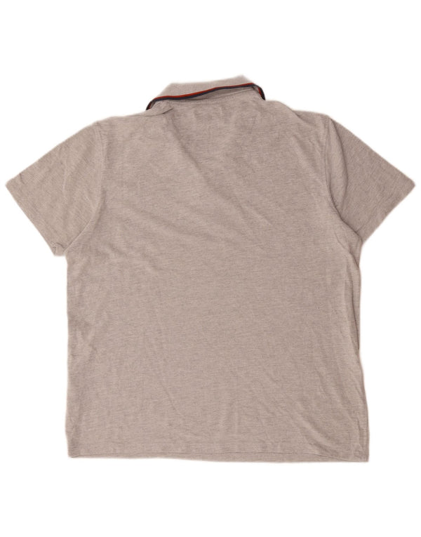 Tricou polo Jack & Jones pentru bărbați 2XL bumbac gri